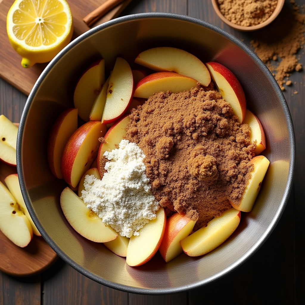 Apple Crisp with Oatmeal Streusel 2