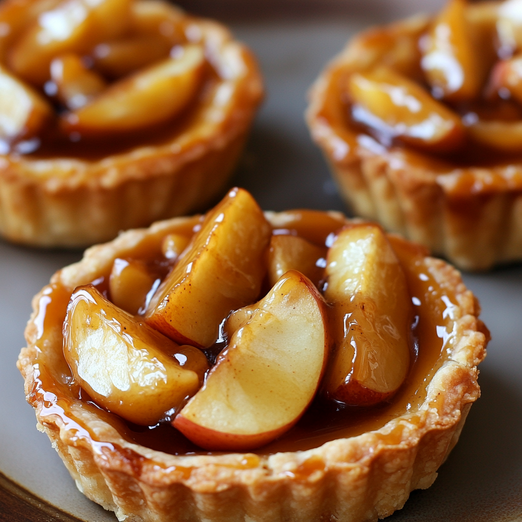 Caramel Apple Tartlets 1