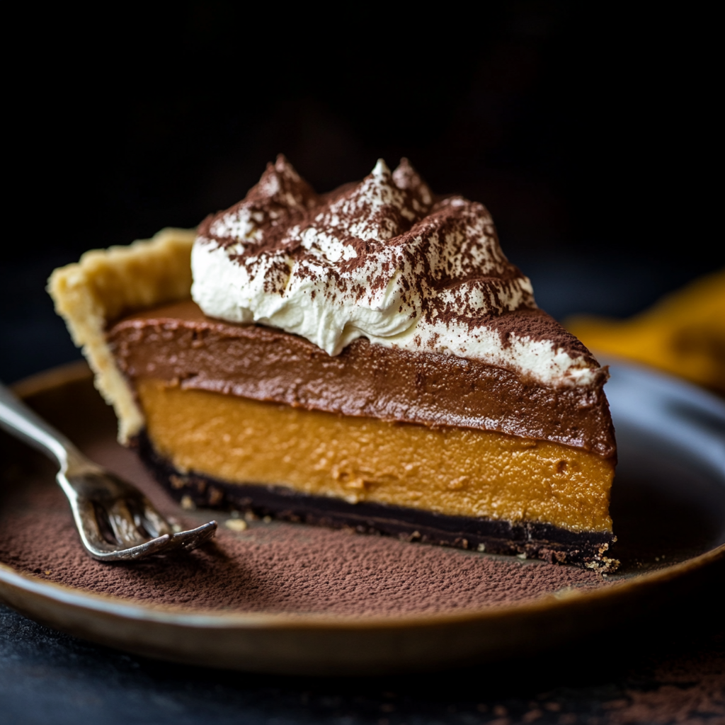 Chocolate Pumpkin Pie