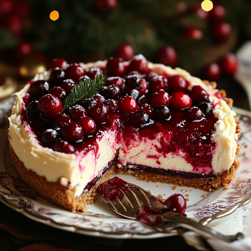 Cranberry Cheesecake Bliss