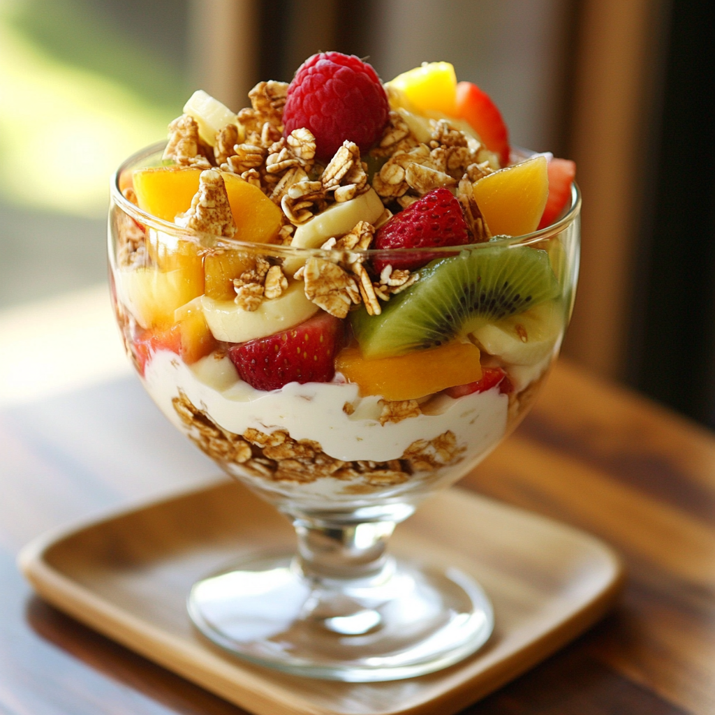 Fruit and Yogurt Parfait