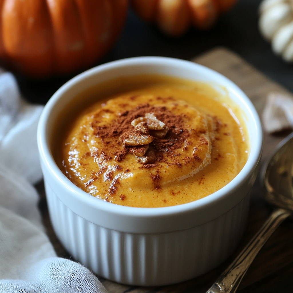 Maple Pumpkin Custard