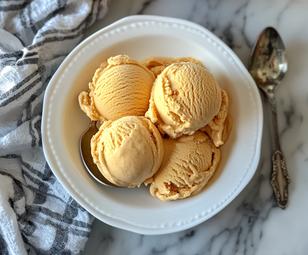 Spiced Pumpkin Ice Cream