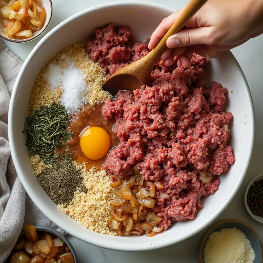 French Onion Meatloaf