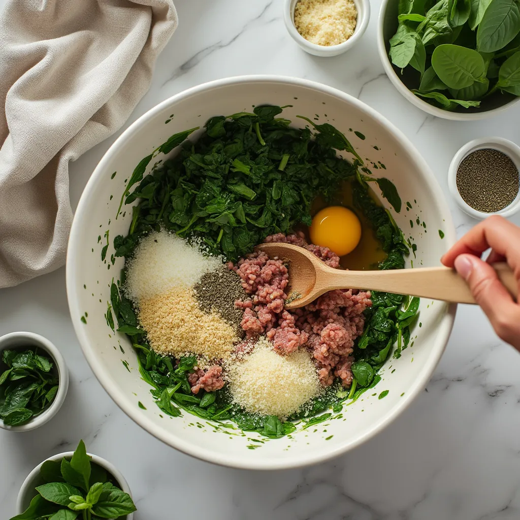 Turkey and Spinach Meatloaf