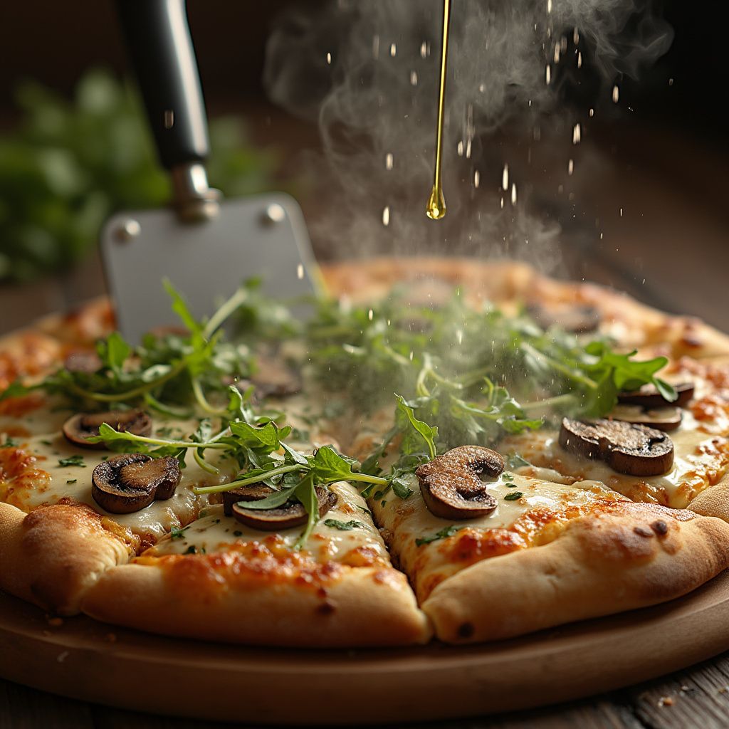 Truffle Mushroom Pizza