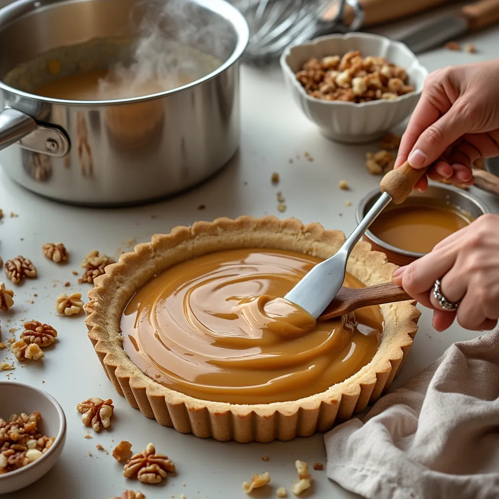 Maple Walnut Tart