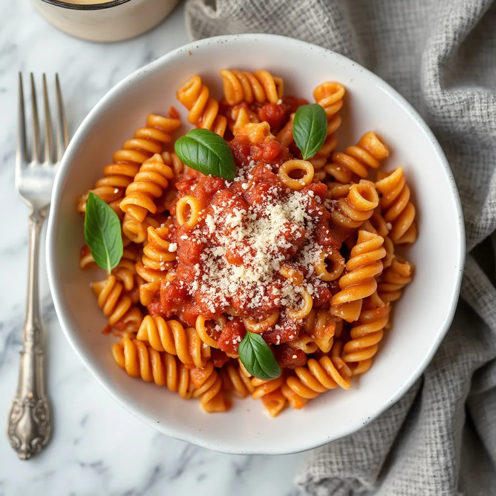 fusilli pasta