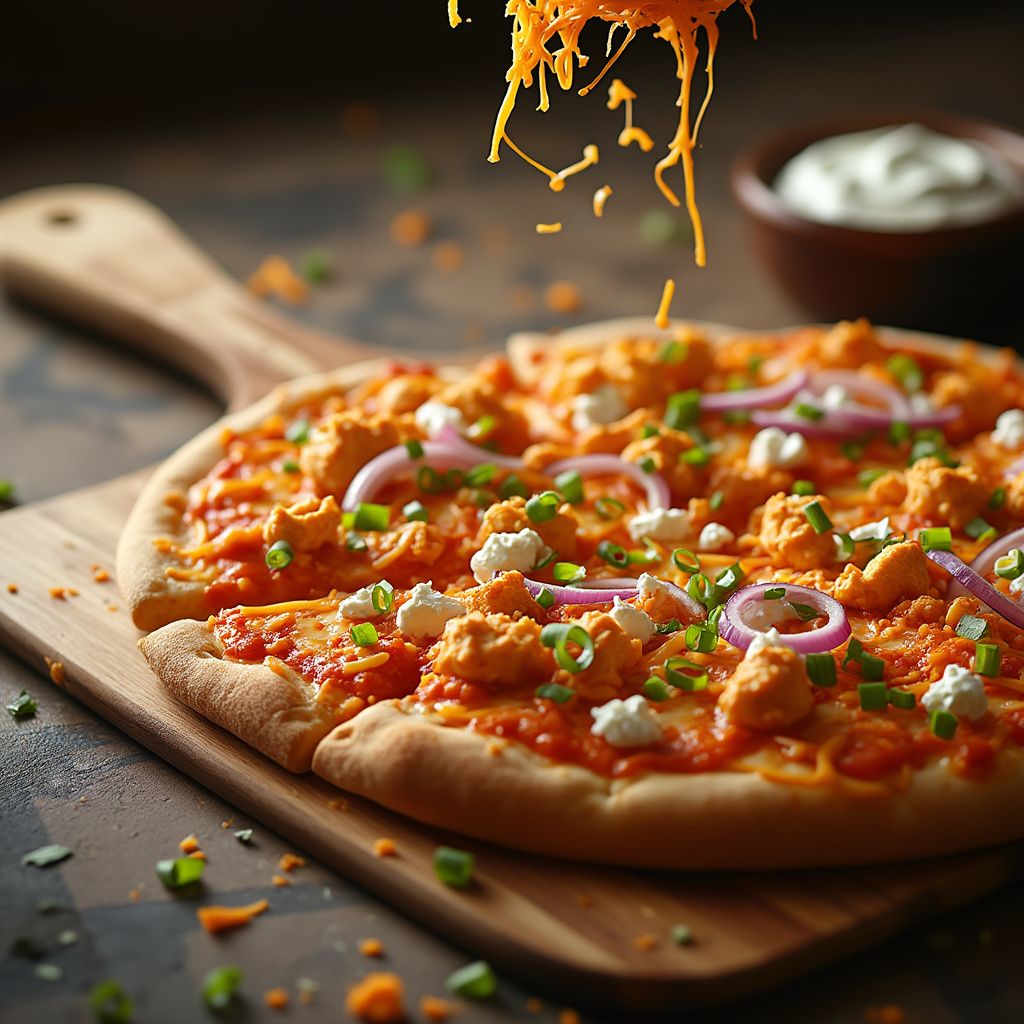 Buffalo Chicken Pizza