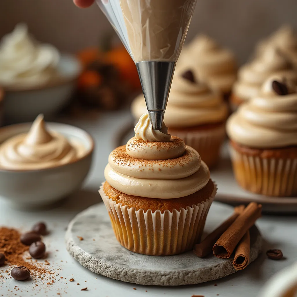 Pumpkin Spice Latte Cupcakes
