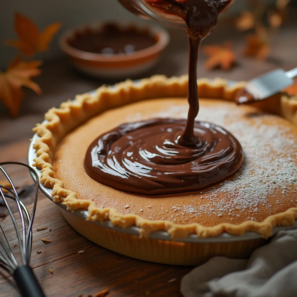 Chocolate Pumpkin Pie