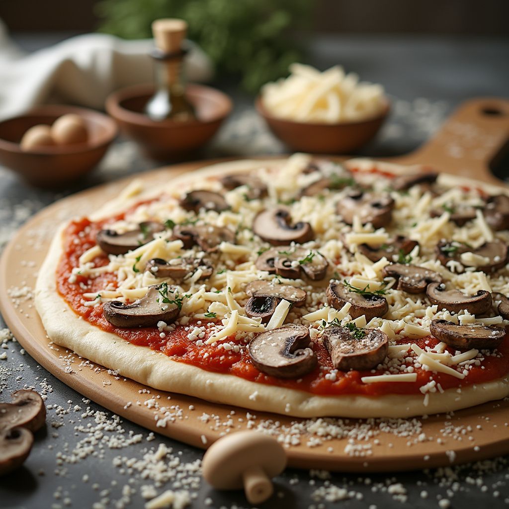 Truffle Mushroom Pizza