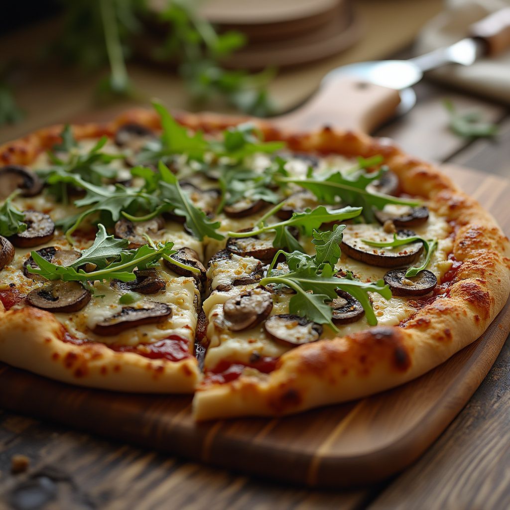 Truffle Mushroom Pizza