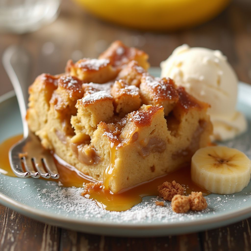 Banana Bread Pudding