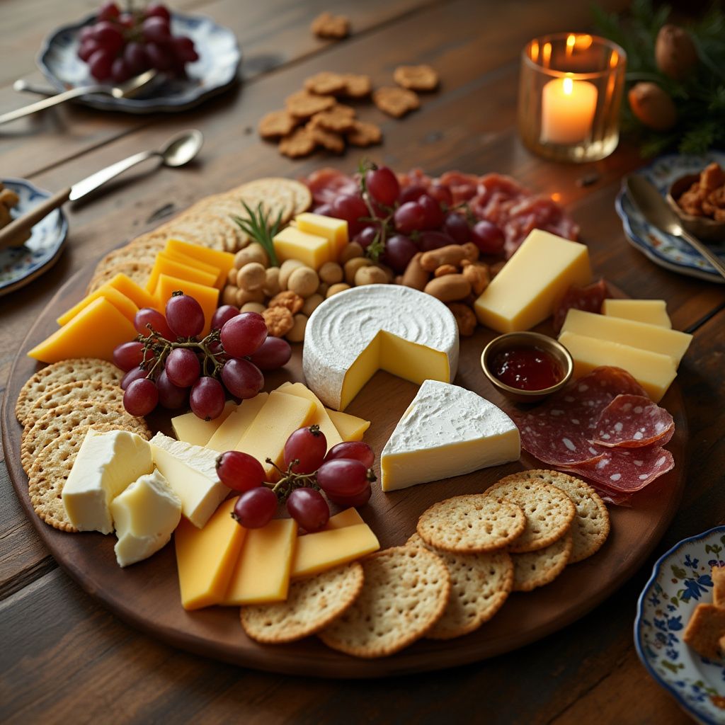 cheese and crackers