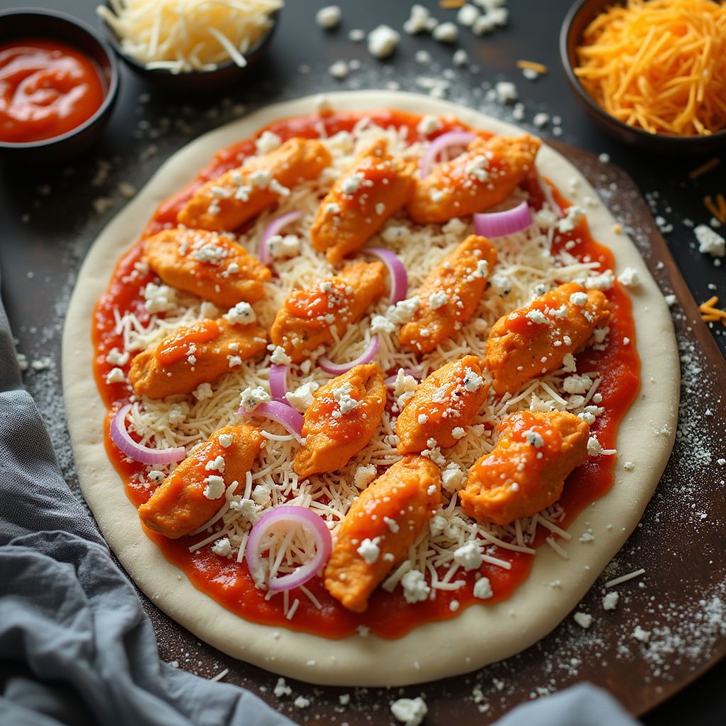 Buffalo Chicken Pizza