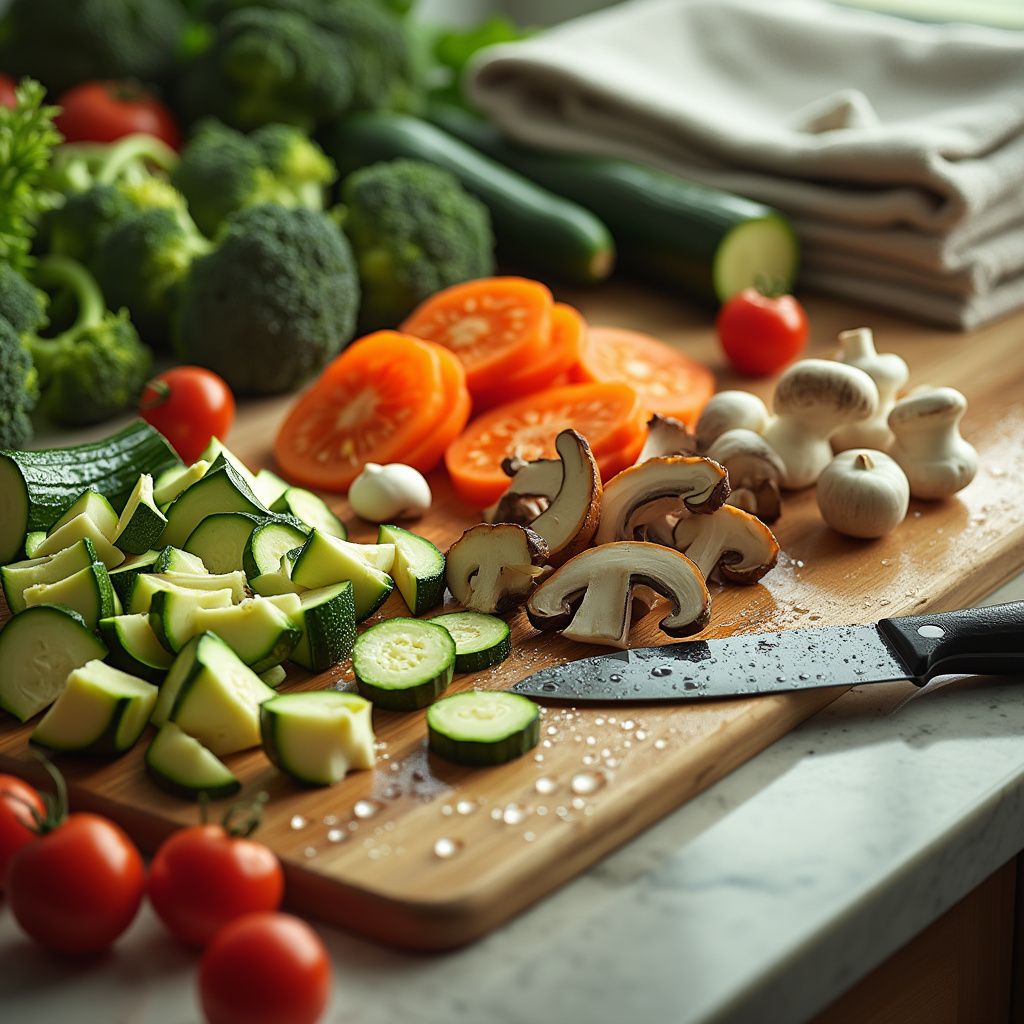 Vegetarian Garden Pizza