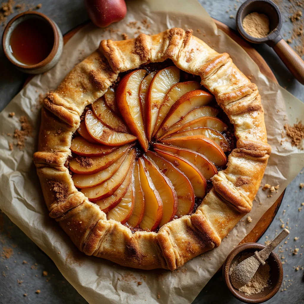 Spiced Pear Galette 45