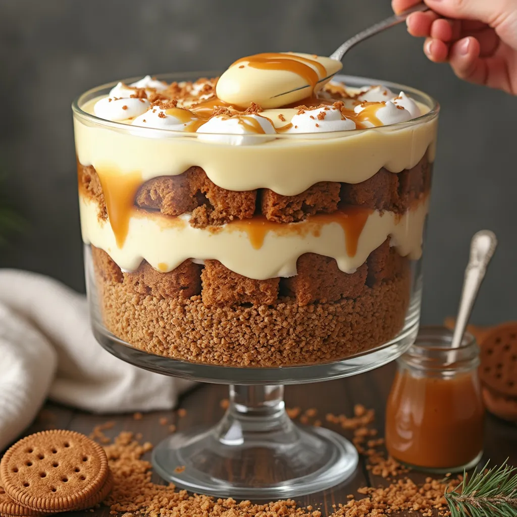 Gingerbread Trifle .