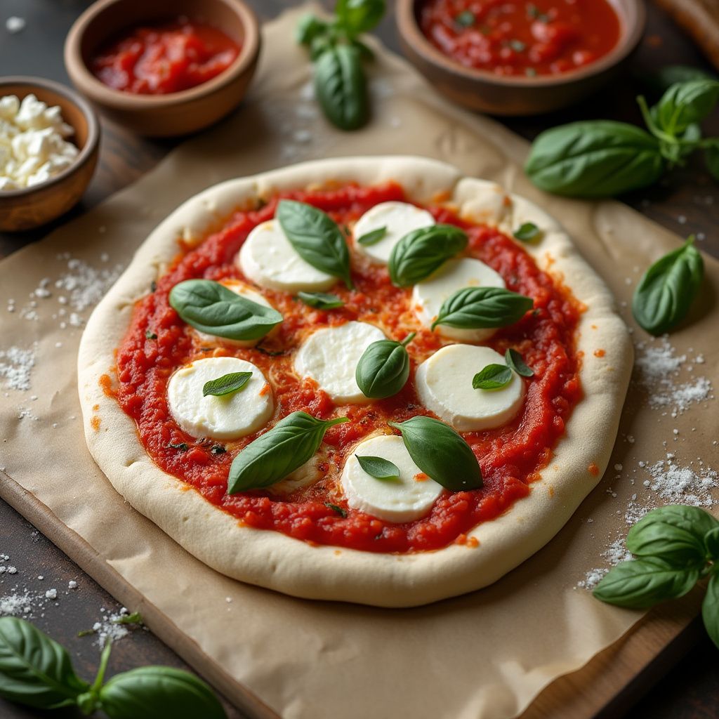  Classic Margherita Pizza 