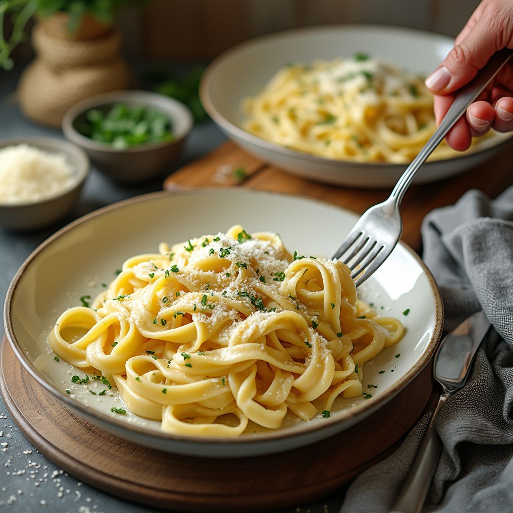 Fettuccine Alfredo