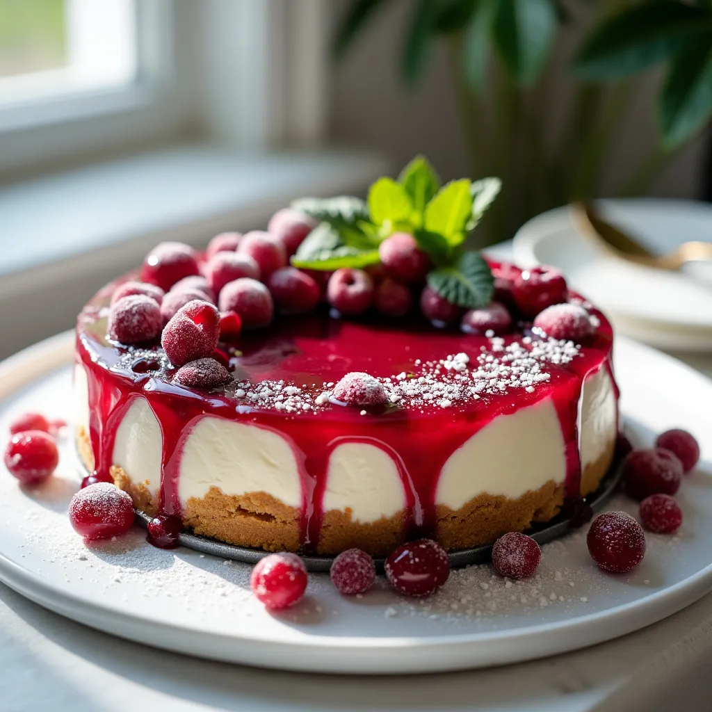 Cranberry Cheesecake Bliss