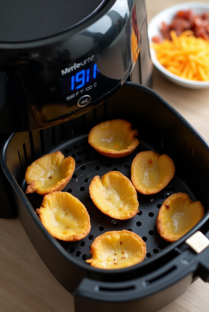 air fryer potato skins
